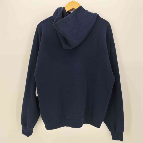 ラッセルアスレチック RUSSELL ATHLETIC 90-00S メキシコ製 3段プリント カレッジプリント プルオーバーフーディ メンズ import:L