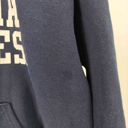 ラッセルアスレチック RUSSELL ATHLETIC 90-00S メキシコ製 3段プリント カレッジプリント プルオーバーフーディ メンズ import:L