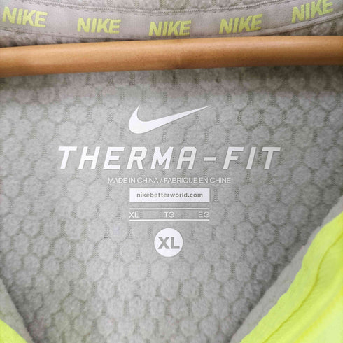 ナイキ NIKE THERMA-FIT スウッシュ プリント ジップアップ パーカー メンズ import:XL