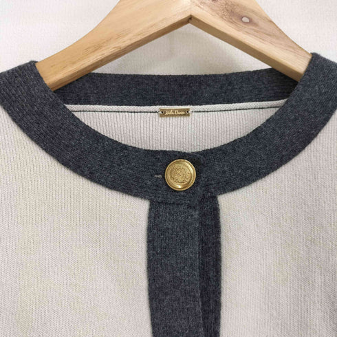 ミラオーウェン Mila Owen Wフェイス金釦カーデプルオーバー レディース JPN:1