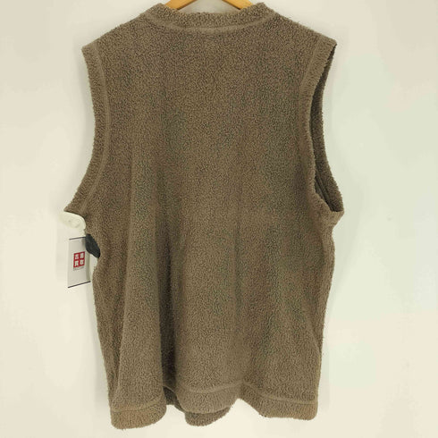 ステューシー Stussy 90S 白タグ USA製 コットン タオル地 Vネック ベスト メンズ import:L