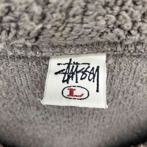 ステューシー Stussy 90S 白タグ USA製 コットン タオル地 Vネック ベスト メンズ import:L
