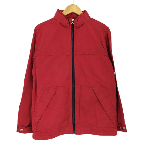 エーグル AIGLE リップストップ 刺繍ロゴ ジャケット メンズ S