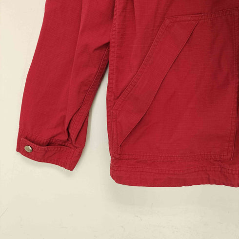 エーグル AIGLE リップストップ 刺繍ロゴ ジャケット メンズ S