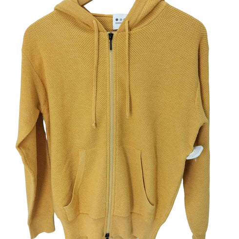 スリードッツ three dots ピケ 12ゲージ ジップアップパーカー メンズ JPN:M