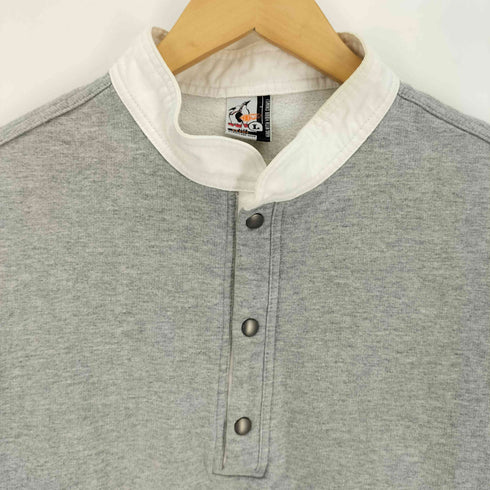 チャムス CHUMS 別注 ハリケーントップ ヘンリーネック プルオーバー スウェット メンズ JPN:L