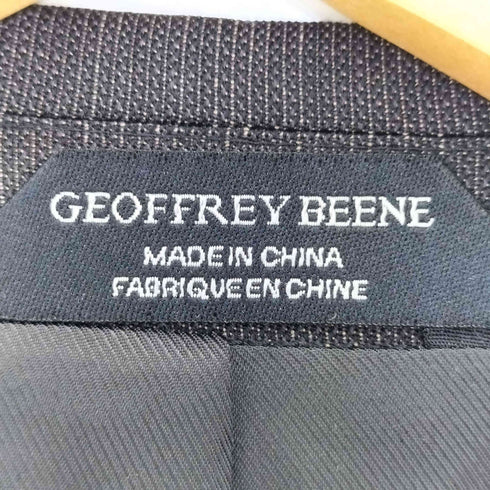 ジェフリービーン GEOFFREY BEENE Moores生地 ピンストライプ 2B テーラードジャケット メンズ 38 REGULAR