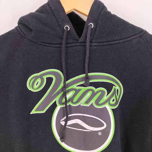 バンズ VANS 90S 旧タグ OLD プリント プルオーバー パーカー レディース 160