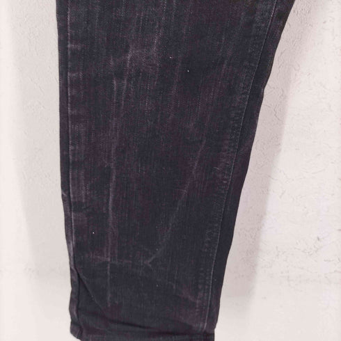 リー Lee 別注ストレッチブラックデニムパンツ メンズ 32