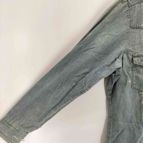 スナップボタンデニムウエスタンシャツ メンズ JPN:2