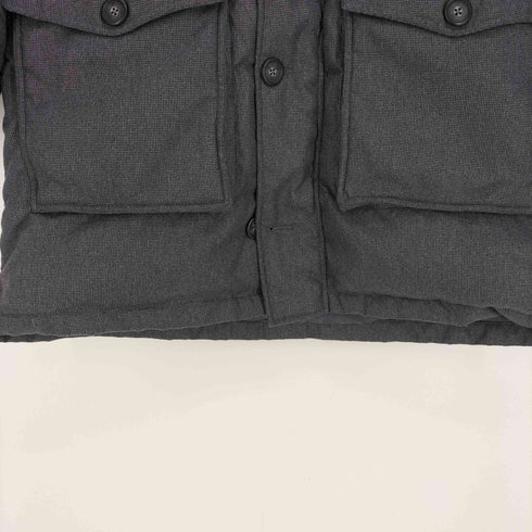 MODA LINEGA フーデッド ダウンジャケット メンズ LL