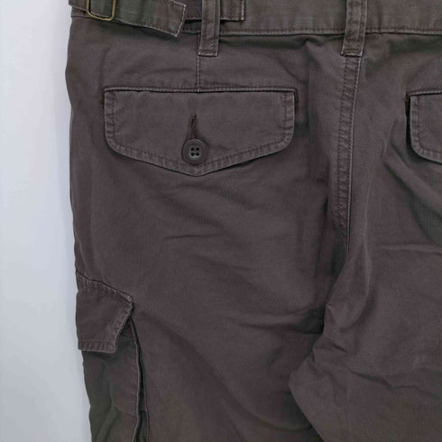 ポロジーンズカンパニーラルフローレン POLO JEANS COMPANY RALPH LAUREN 90-00S サイドアジャスター ヘリンボーン ツイル ミリタリー カーゴ パンツ Y2K レディース 6
