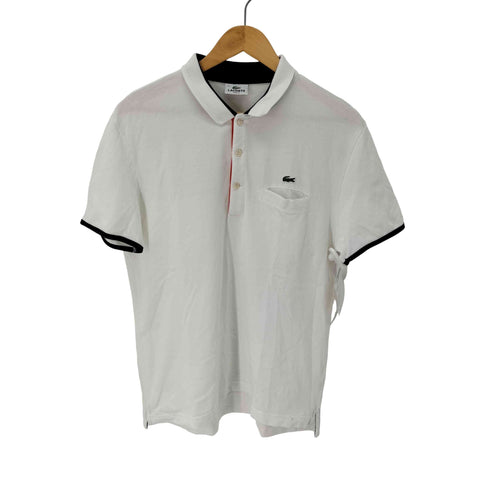 ラコステ LACOSTE Slim Fit Noir Polo Shirt メンズ 5