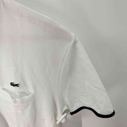 ラコステ LACOSTE Slim Fit Noir Polo Shirt メンズ 5