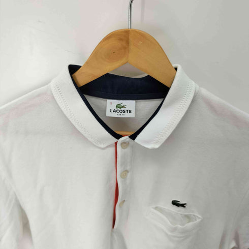 ラコステ LACOSTE Slim Fit Noir Polo Shirt メンズ 5