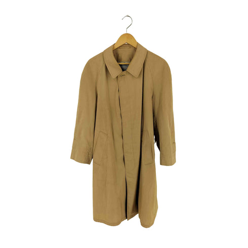 アクアスキュータム AQUASCUTUM 80S ENGLAND製 ステンカラーコート メンズ