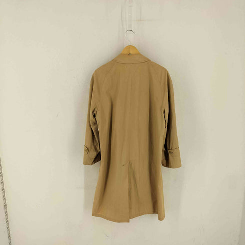 アクアスキュータム AQUASCUTUM 80S ENGLAND製 ステンカラーコート メンズ