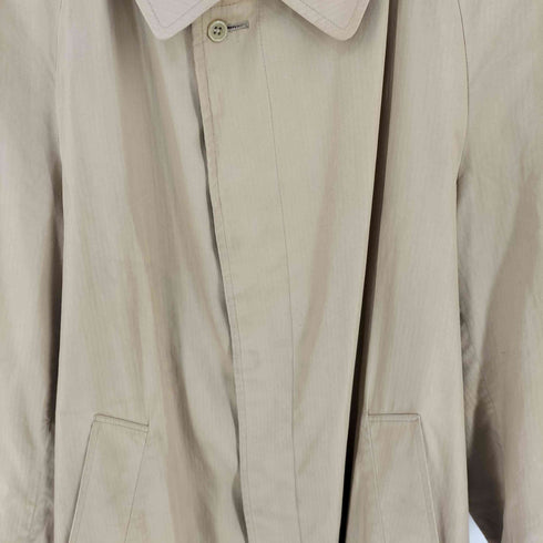 アクアスキュータム AQUASCUTUM 80S ENGLAND製 ステンカラーコート メンズ