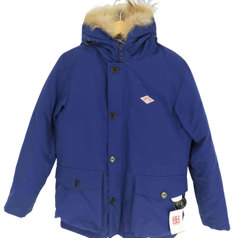 ダントン DANTON タッサーダウンジャケット フード付ラクーン メンズ