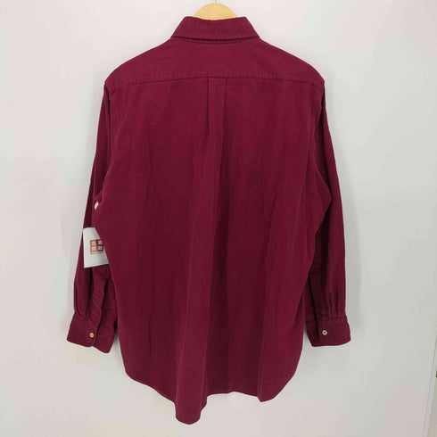 ブルックスブラザーズ BROOKS BROTHERS 60-70S 6つボタン シャモアクロス フラップ ポケット L/S ポロカラー ワーク シャツ メンズ import:L