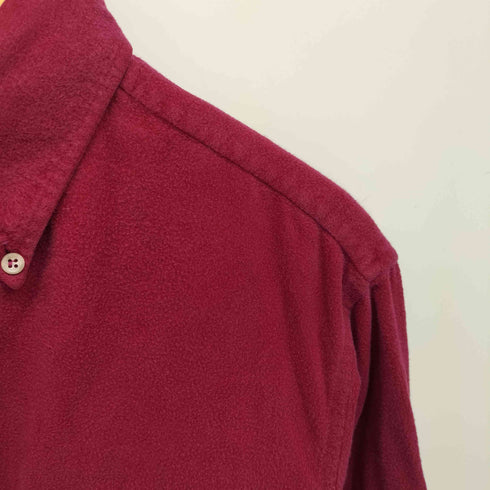 ブルックスブラザーズ BROOKS BROTHERS 60-70S 6つボタン シャモアクロス フラップ ポケット L/S ポロカラー ワーク シャツ メンズ import:L