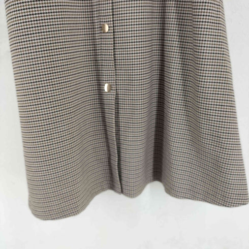 ザラ ZARA チェック柄 ジャンパースカート レディース M