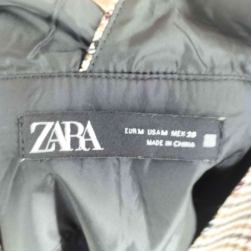 ザラ ZARA チェック柄 ジャンパースカート レディース M