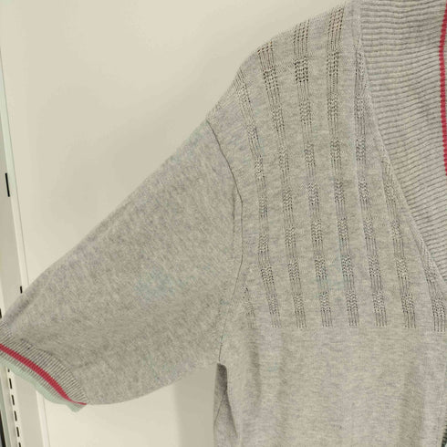 ディーゼル DIESEL Vネック 五分袖 カーディガン Y2K メンズ import:XL