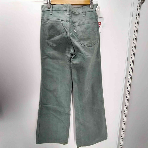 リーバイス Levis 70S WIDE LEG ボタン裏 28 刻印 42TALON ジップ 白タブ ベルボトム シャモア パンツ 1977年製 メンズ W:30 L:33