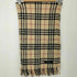 バーバリーロンドン BURBERRY LONDON ノバチェック フリンジ ウールマフラー レディース