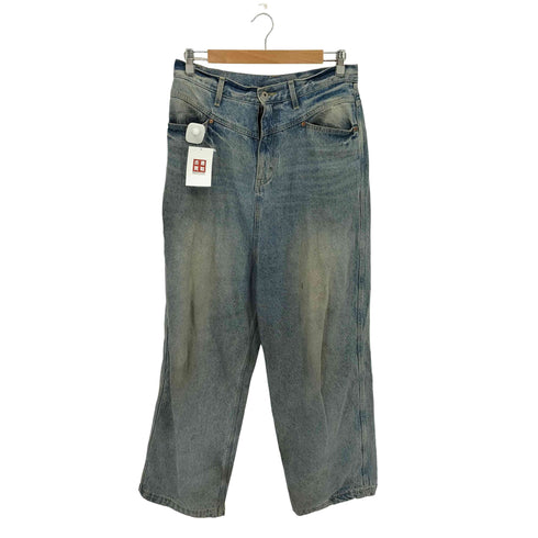 WONEM ワイド ストレート デニムパンツ メンズ JPN:2