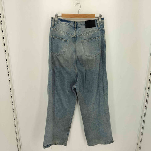 WONEM ワイド ストレート デニムパンツ レディース JPN:2