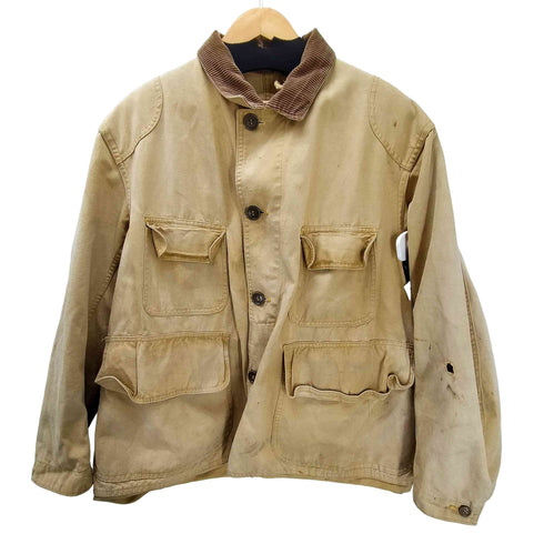 レッドヘッド RED HEAD Blue Bill 50-60s ダック地 コットン 襟コーデュロイ ハンティング ワーク ジャケット カバーオール メンズ