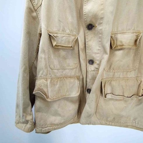 レッドヘッド RED HEAD Blue Bill 50-60s ダック地 コットン 襟コーデュロイ ハンティング ワーク ジャケット カバーオール メンズ