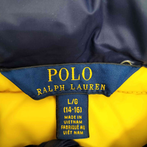 ポロラルフローレン POLO RALPH LAUREN ポニー刺繍 ダウンジャケット レディース L