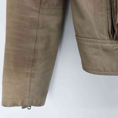 バナーバレット Banner Barrett ノーカラー ライダースジャケット レディース JPN:38