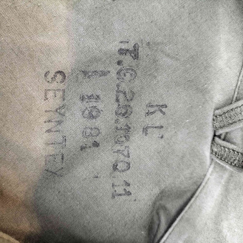 Belgian Army ベルギー軍 SEYNTEX 80S 81年会計 パップ テント シェル ポンチョ メンズ