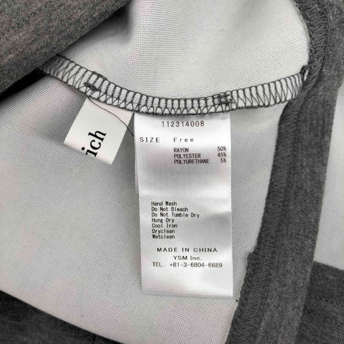 ダーリッチ Darich 23SS ドッキングケープフレアミニワンピース レディース FREE