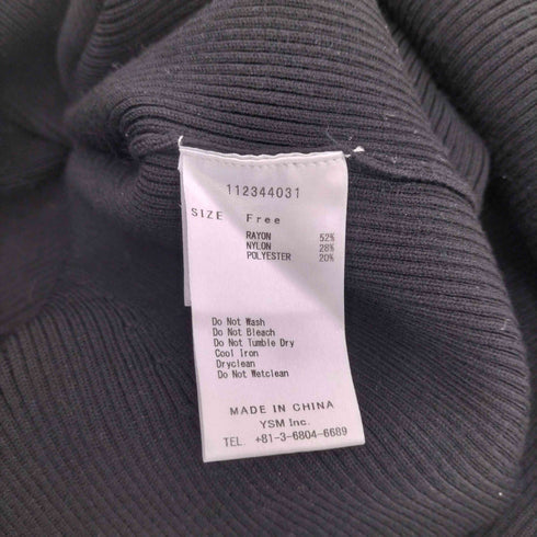ダーリッチ Darich 23AW バイカラーリボンデザインニットミニワンピース レディース FREE
