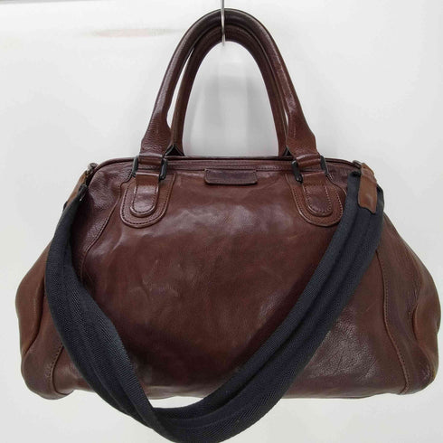 マルニ MARNI OLD イタリア製 riri ジップ 2WAY レザー ショルダーバック ドクターズ バック レディース
