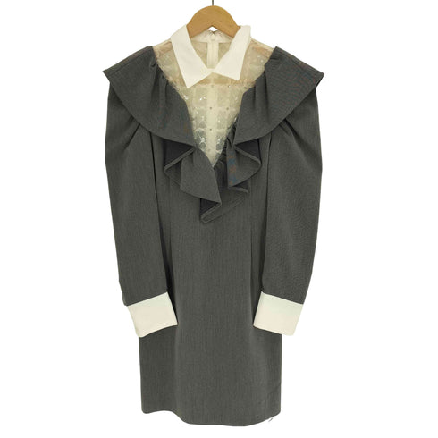 リリーブラウン Lily Brown STOCK 衿付きミニワンピース レディース JPN:1