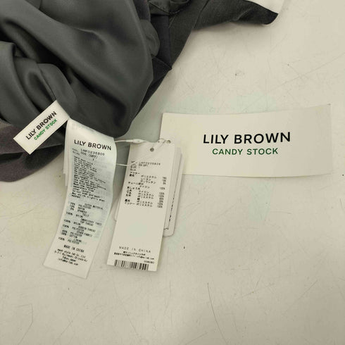 リリーブラウン Lily Brown STOCK 衿付きミニワンピース レディース JPN:1