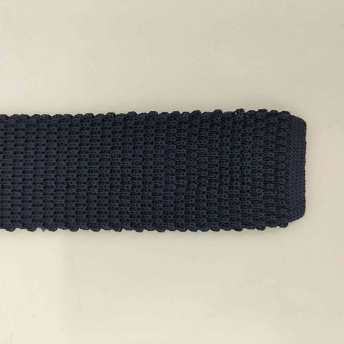 バーニーズニューヨーク BARNEYS NEWYORK シルク100 ボーダー ニットネクタイ メンズ