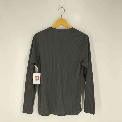 シーケーカルバンクライン ck Calvin Klein プリーツ Vネックカットソー メンズ import:L