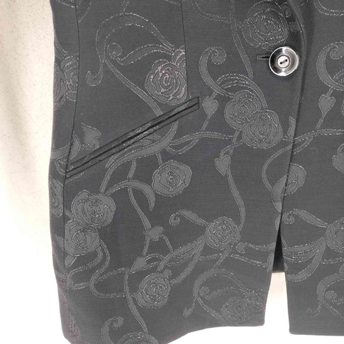 アルマーニコレツィオーニ ARMANI COLLEZIONI 花柄シングルテーラードジャケット レディース FR:44