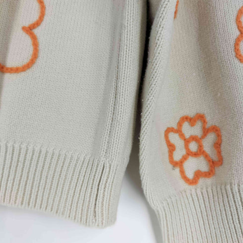 CHAH CHAH FLOWER HAND EMBROIDERY CARDIGAN メンズ import:M