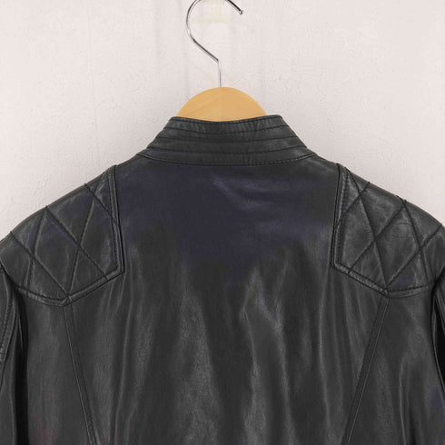 ヘンリーコットンズ Henry Cottons シープレザーバイカージャケット メンズ 46