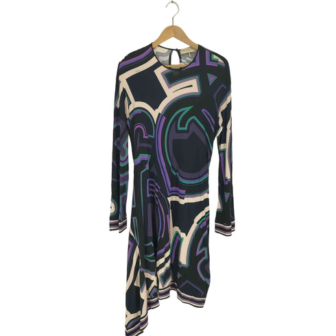 エミリオプッチ EMILIO PUCCI 幾何学模様 ワンピース レディース