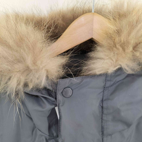 ベアーユーエスエー BEAR USA ファー付き リバーシブル ダウンジャケット メンズ import:L