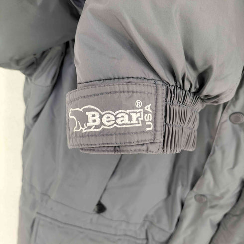 ベアーユーエスエー BEAR USA ファー付き リバーシブル ダウンジャケット メンズ import:L